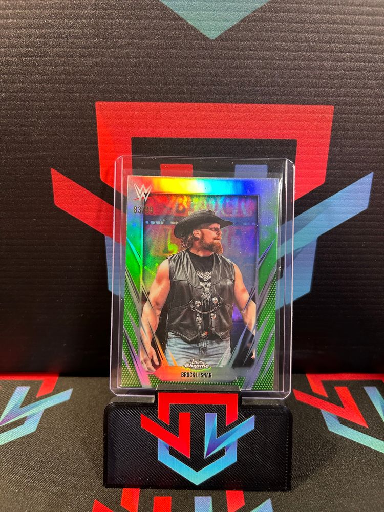 Brock Lesnar Chrome 2026 Green /99
